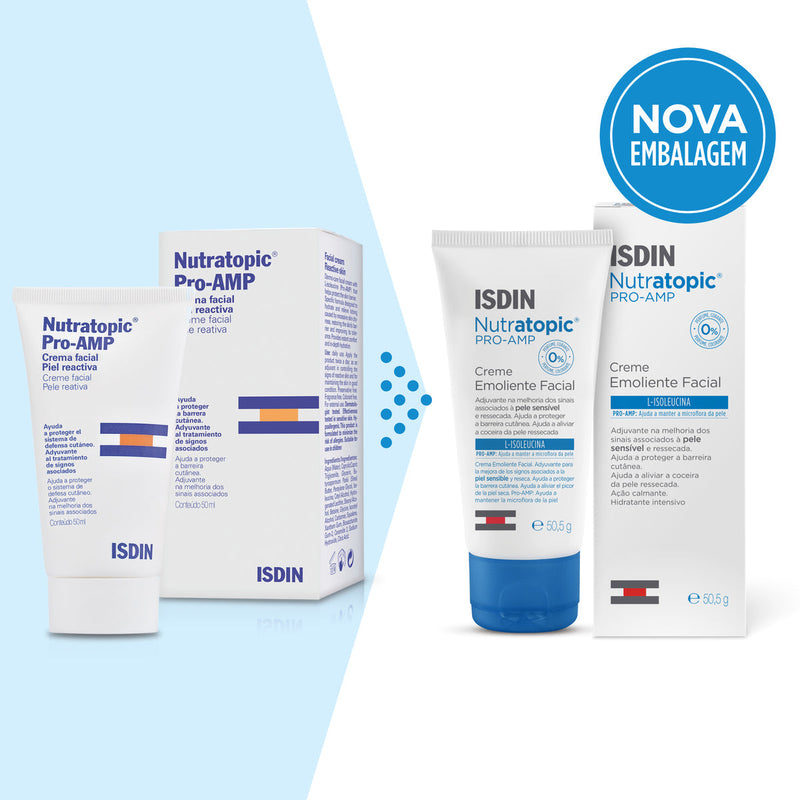 Creme Facial Isdin - Nutratopic Pro-AMP 50ml