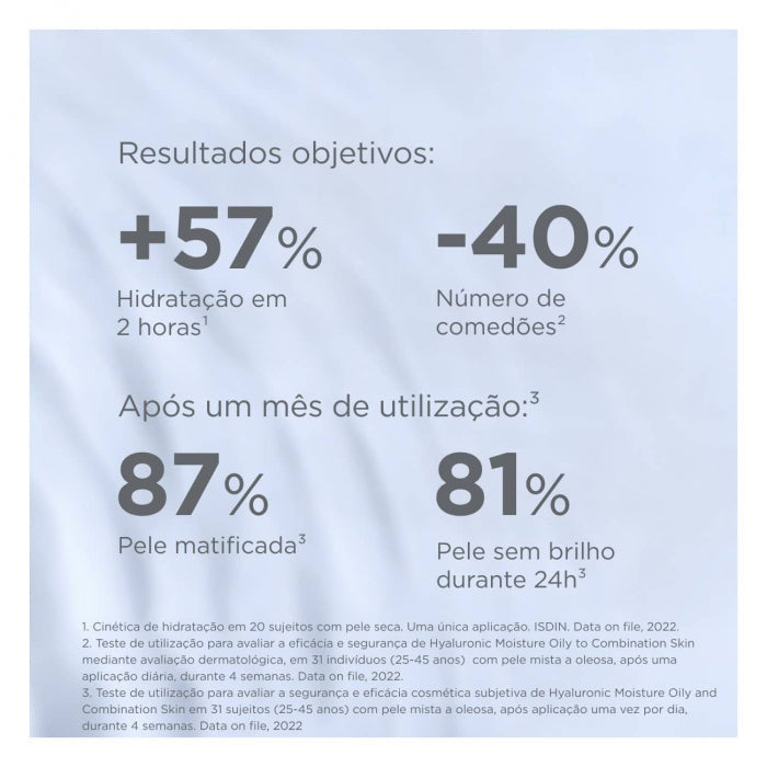 Isdin Isdinceutics Hyaluronic Moisture Pele Oleosa Recarga 50ml